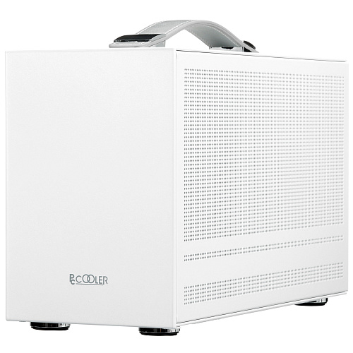 Корпус PCCooler I100 PRO MESH WH ITX USB3.0 1x3.5", 1x2.5"  Поддержка SFX Блока питания, Поддержка Видеокарты до 300мм, White
