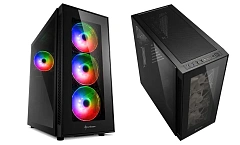 Корпус ПК без БП Sharkoon TG5 PRO RGB