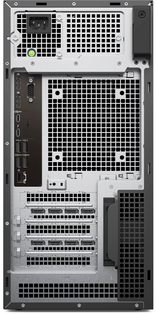 Рабочая станция Dell/Pro Max Tower T2 FCT2250/Tower/3г/Core Ultra 7/265/1,8 GHz/32 Gb/SSD/1000 Gb/No ODD/GeForce/RTX A1000/8 Gb/Windows 11/Pro/64/Мног