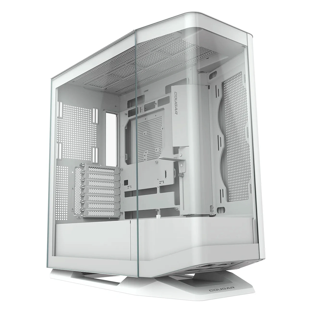 Корпус Cougar FV270, Midi Tower, ATX, E-ATX, White, 2x3.5"/4x2.5", 2xUSB3.0, USB-C