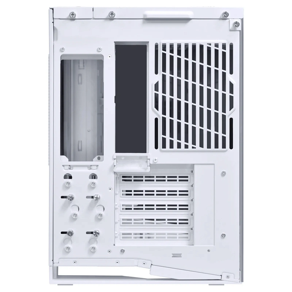 Корпус Lian Li O11 Dynamic Mini V2 Flow, Mini Tower, ATX, White, 2x2.5"/2x3.5", 2xUSB3.0, USB-C