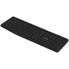 CANYON keyboard KB-W01 RU Wireless Black