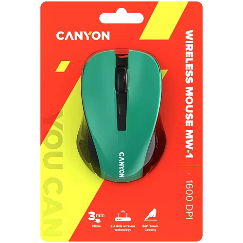 CANYON mouse MW-1 Wireless Green