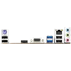 BIOSTAR MB B450 AM4 2 x DDR4 4 x SATA II 1 x VGA Port 1 x HDMI Port 1 x LAN port Micro ATX