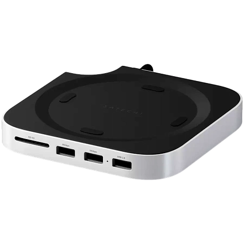 SATECHI Mac Mini M4 Stand & Hub with SSD Enclosure