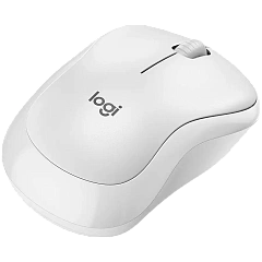 Мышь беспроводная Logitech M240 Silent Off White Bluetooth (белая, оптическая, 400-4000dpi, бесшумная)