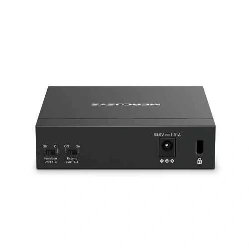Коммутатор PoE+ GbE  5-портовый Mercusys MS105GP
