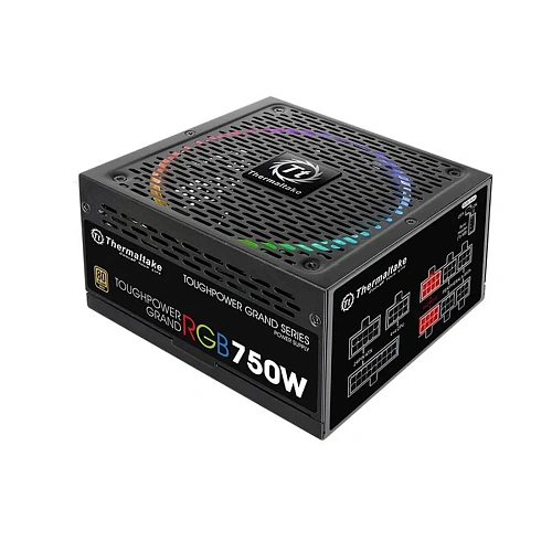 БП ATX 750W Thermaltake Toughpower Grand RGB, Gold, 20+4/24+8, 14sm f, 9SATA,4mol,4x6+2p P