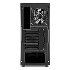 Корпус Sharkoon TG6M RGB, Midi Tower, ATX, Black, 2x3.5"/4x2.5", 2xUSB2.0, 2xUSB3.0