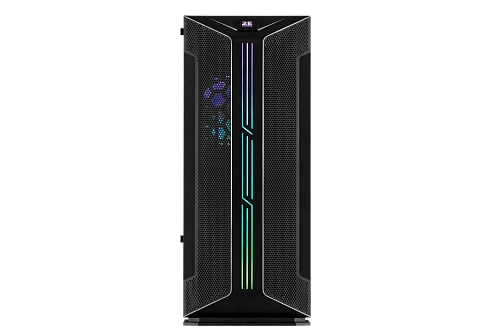 Корпус 2E Gaming Hunter GH1, Midi Tower, ATX, Black, 2x3.5"/2x2.5", 2xUSB2.0, USB3.0