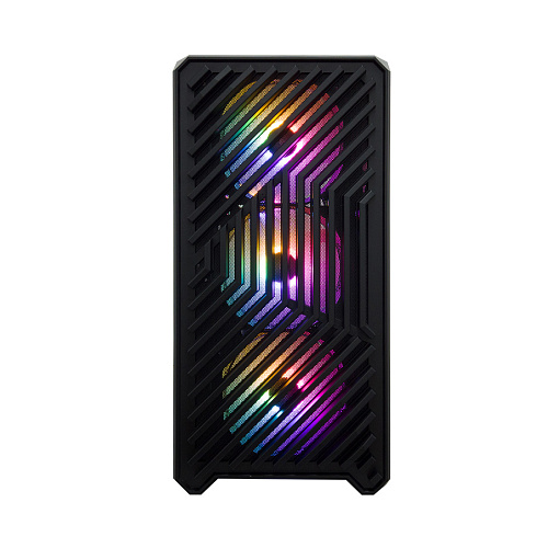 Корпус 1Stplayer Trilobite T5, Mini Tower, m-ATX, Black, 2x3.5"/1x2.5", 3xUSB, RGB