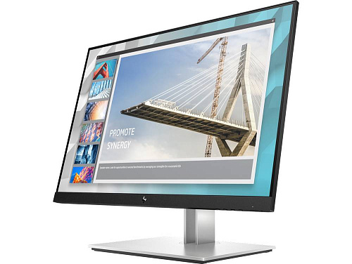 Монитор LCD 24'' [16:9] 1920х1200(WUXGA) IPS, nonGLARE, 60 Hz, 250 cd/m2, H178°/V178°, 1000:1, 20М:1, 16.7M, 5ms, VGA, HDMI, DP, USB-Hub, Height adj, Pivot, Tilt, Swivel, 1Y, Black,Silver