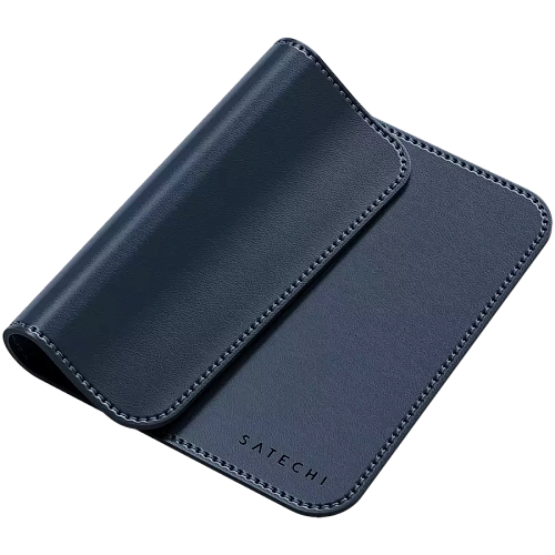 SATECHI Vegan-Leather Premium Mouse Pad (Blue)