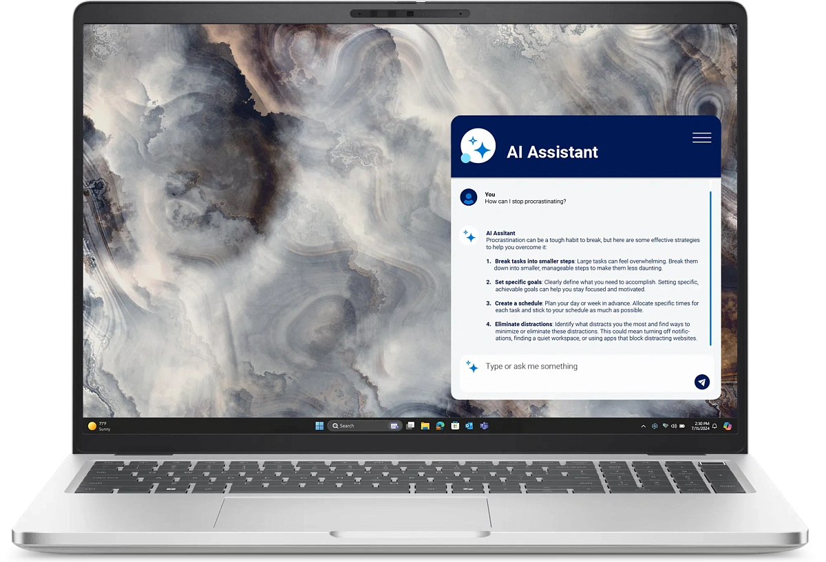 Ноутбук Dell/Pro 16 Plus PB16250/3г/Core Ultra 7/255U/2 GHz/16 Gb/SSD/512 Gb/No ODD/Graphics/integrated/16 ''/1920x1200/Ubuntu/24.04/Fingerprint Reade