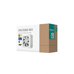 БП ATX 750W DeepCool GamerStorm PN750М-FC WH, Gold, 12cm, 3x6+2p+16p PCI-E