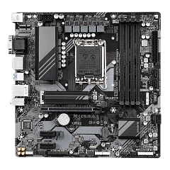 Матплата Gigabyte B760M DS3H, iB760, 1700,mATX, 4DDR-5, 1xPCI-Ex16, 4SATA, 2xM.2,VGA,HDMI,2xDP,12USB