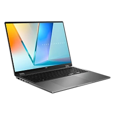 Ноутбук Asus 90NB1511-M00300 Vivobook 16 Flip TP3607SA-RJ032W 16" 3K (2880 x 1800) OLED 120Hz/Intel Core Ultra 5 226V up to 4.5 GHz (8C)/16GB/512GB/Intel Arc Graphics/Wi-Fi 7/BT5.4/1080P FHD Camera/BKLT/Windows 11 Home/1Y/Matte Gray
