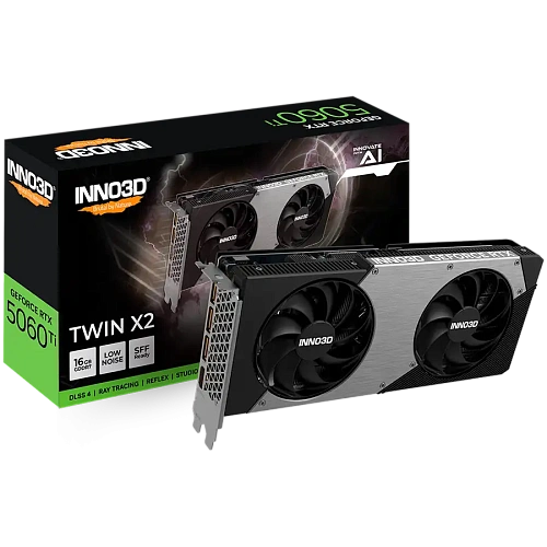 INNO3D GeForce RTX 5060 Ti Twin X2 16GB GDDR7 128-bit HDMI 3x DP