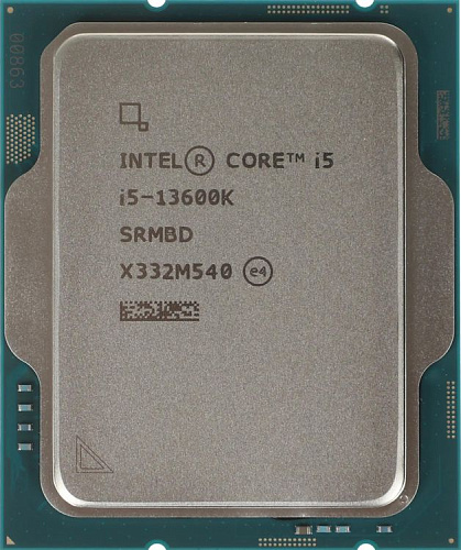 CPU Intel Core i5-13600K Base 2,6GHz(EC), Performance 3,5GHz(PC), Turbo 3,9GHz, Max Turbo 5,1GHz, Cache 24Mb, 14/20 Raptor Lake Intel® UHD 770, Base TDP 125W, Turbo TDP 181W, FCLGA1700 OEM