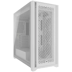 CORSAIR 5000D CORE AIRFLOW Mid-Tower ATX PC Case - White