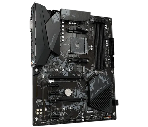 Матплата Gigabyte GA-B550 Gaming X V2, AM4, ATX, 4DDR-4, 2xPCI-Ex16, 4SATA, 2xM.2, DVI, HDMI, 13USB