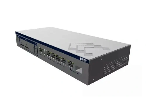 Маршрутизатор TELTONIKA/RUTXR1 Промышленный/WAN 1xRJ45 or SFP 1Gbps, 2xMiniSIM – 2FF 4G/LTE (Cat 6)/LAN 4xRJ45 1Gbps/Wi-Fi 802.11ac/USB(A)/2xSMA LTE,