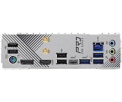 Матплата ASRock Z790 Pro RS WiFi, iZ790, S1700, ATX, 4DDR-5, 8SATA, 2xPCI-Ex16, 4xM.2, HDMI,DP,17USB