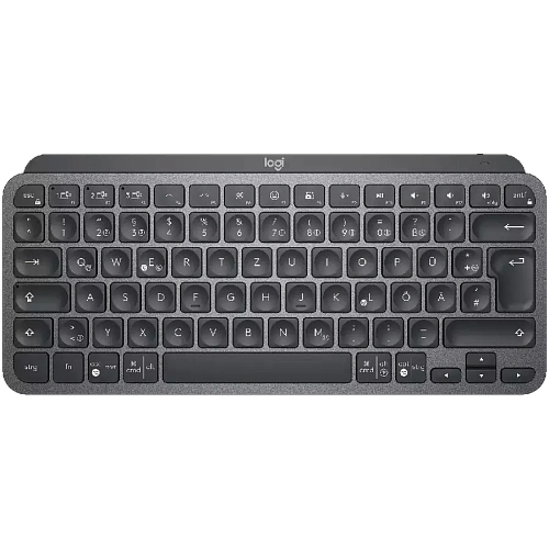 Клавиатура Logitech MX Keys Mini, Graphite, Wireless, Multimedia, BT, Backlight