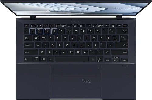 ASUS B9 14.0" OLED WQXGA+ (2880 x 1800) 400nits/Intel Core 7-150U/32GB RAM/1TB M.2 SSD/1080p FHD cam IR/Win 11 Pro/63WHrs/Гарантия 3 года/Цвет Star Black