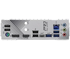 Матплата ASRock Z790 Pro RS, iZ790, S1700, ATX, 4DDR-5, 8SATA, 2xPCI-Ex16, 4xM.2, HDMI, DP,17USB