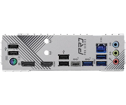 Матплата ASRock Z790 Pro RS, iZ790, S1700, ATX, 4DDR-5, 8SATA, 2xPCI-Ex16, 4xM.2, HDMI, DP,17USB