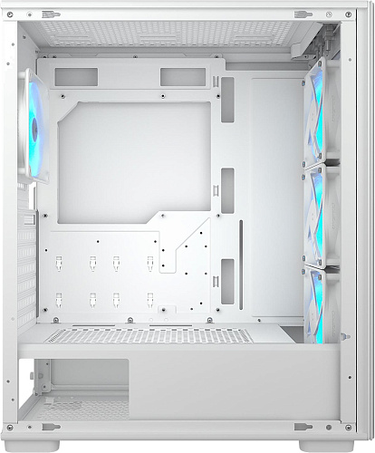 Корпус Cougar MX220 RGB, Midi Tower, ATX, White, 2x3.5"/2x2.5", 2xUSB3.0, USB-C