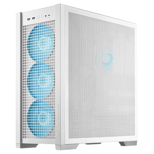 Корпус ASUS TUF GAMING GT302 TG ARGB WHITE EATX/ATX/mATX/mITX 90DC00I3-B19000