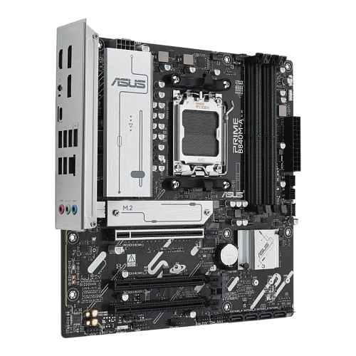 Матплата Asus Prime B840M-A-CSM, AM5, mATX, 4DDR-5, 3xPCI-Ex16, 4SATA, 3xM.2, HDMI, 2xDP, 14USB
