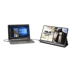 Монитор 15.6" Asus ZenScreen MB16AP, Black-Gray, IPS,1920x1080@60Hz, 220кд/м2, 800:1, 5ms, USB-C