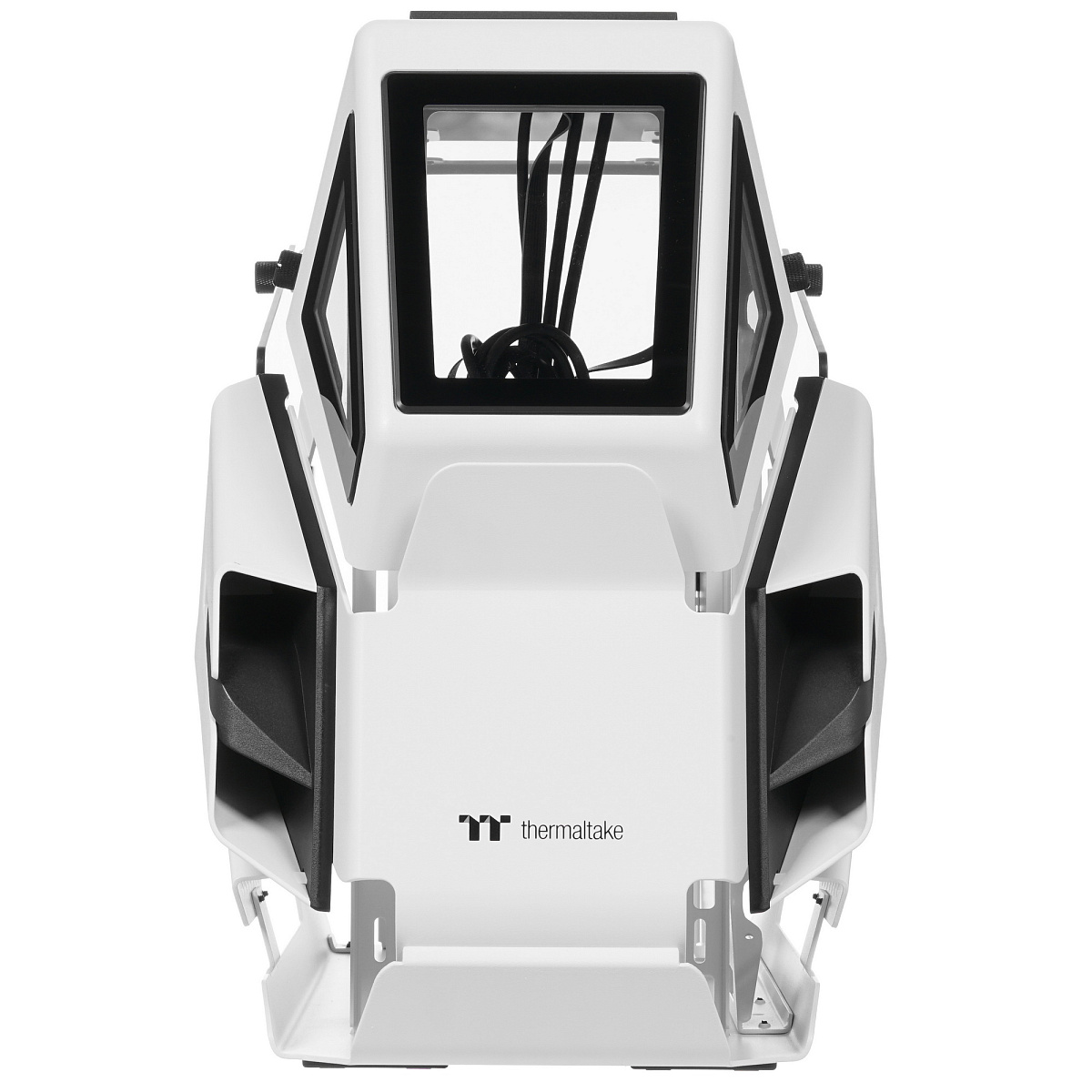 Корпус Thermaltake AH T200, Mini Tower, m-ATX, Snow, 2x3.5"\3x2.5", 2xUSB3.0, USB-C