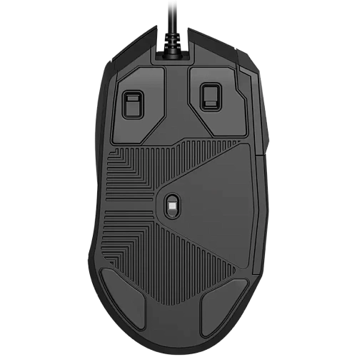 LORGAR Stricter 579, gaming mouse, 9 programmable buttons, Pixart PMW3336 sensor, DPI up to 12 000, 50 million clicks buttons lifespan, 2 switches, built-in display, 1.8m USB soft silicone cable, Matt UV coating with glossy parts and RGB lights with 4 LED