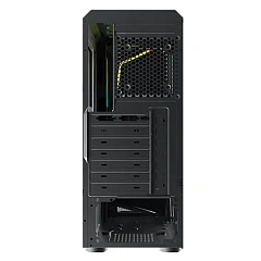 Корпус Wintek Crystal D533-B TG, Midi Tower, ATX, Black, 1x3.5"/1x2.5", 3xUSB
