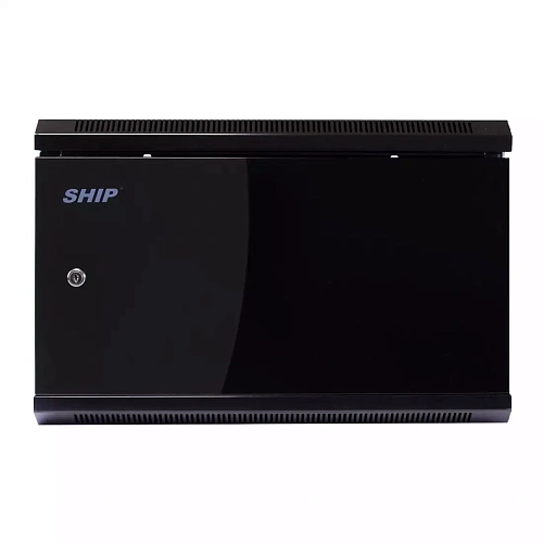 Шкаф настенный SHIP VP серия, 5412.100, 19, 12U, ШВГ: 570х635х450 мм, Black