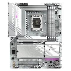 Матплата Gigabyte B860 A Elite WiFi7 ICE,iB860,S1851,ATX,4DDR-5,3xPCI-Ex16,3xM.2,DP,HDMI,USB-C,13USB