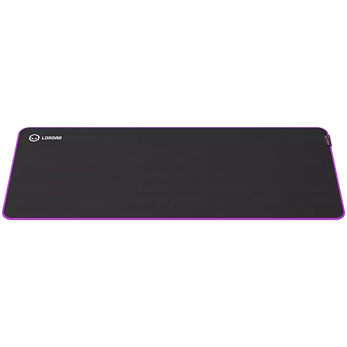 Lorgar Main 319, Gaming mouse pad, High-speed surface, Purple anti-slip rubber base, size: 900mm x 360mm x 3mm, weight 0.6kg