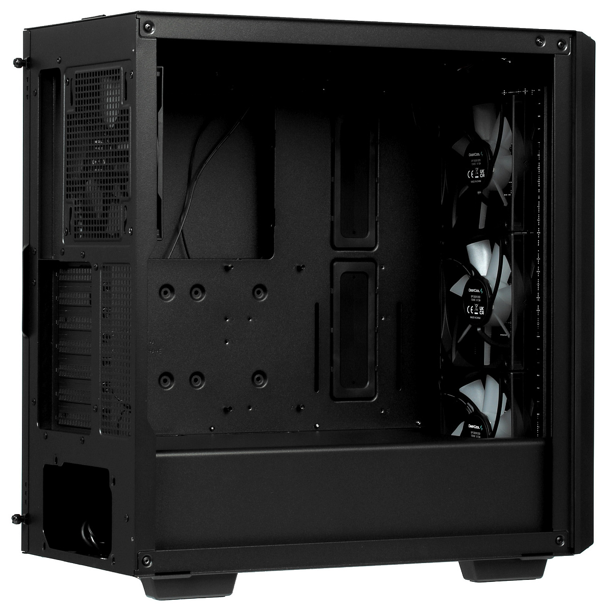 Корпус DeepCool CG540, Midi Tower, E-ATX, Black, 2x3.5"/2x2.5", 2xUSB3.0, RGB
