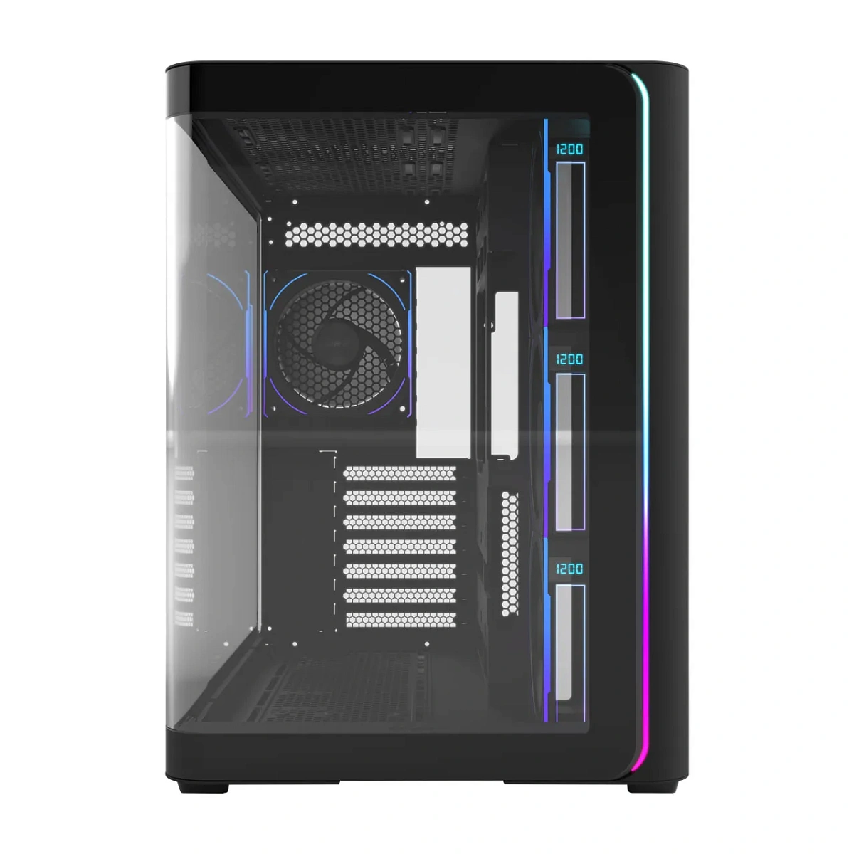 Корпус FSP M580 Plus, Midi Tower, ATX, Black, 2xUSB3.0, Type-C