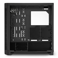 Корпус Sharkoon ELITE SHARK CA200G, Midi Tower, E-ATX, Black, 4x3.5"/7x2.5", 2xUSB2.0, 2xUSB3.0