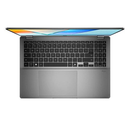 Ноутбук Asus 90NB1511-M00300 Vivobook 16 Flip TP3607SA-RJ032W 16" 3K (2880 x 1800) OLED 120Hz/Intel Core Ultra 5 226V up to 4.5 GHz (8C)/16GB/512GB/Intel Arc Graphics/Wi-Fi 7/BT5.4/1080P FHD Camera/BKLT/Windows 11 Home/1Y/Matte Gray