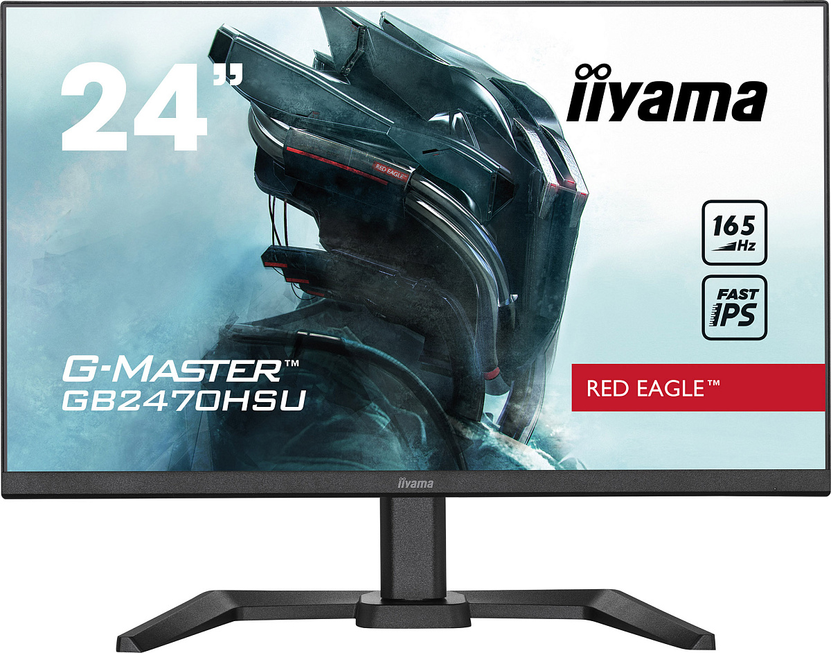 Монитор LCD 24'' 16:9 1920х1080(FHD) IPS, nonGLARE, 195 Hz, 250cd/m2, H178°/V178°, 1000:1, 80M:1, 16.7M, 0,8 ms, HDMI, DP, USB-Hub, Height adj, Tilt, Swivel, Speakers, 1Y, Black
