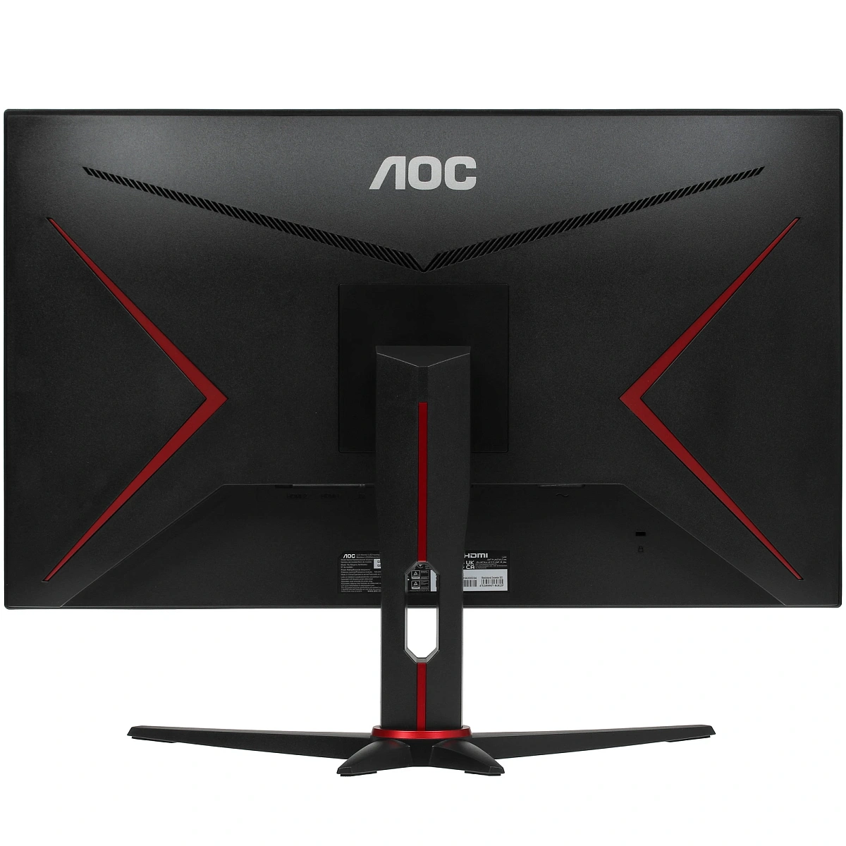 Монитор 27" AOC Q27G2E/BK, Black-Red, VA, 2560x1440@155Hz, 250кд/м2, 3000:1, 1ms, 2xHDMI, DP