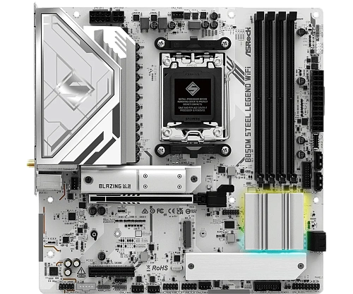 Матплата ASRock B860M LiveMixer WiFi,B860,S1851,mATX,4DDR-5,PCI-Ex16,4SATA,3xM.2,HDMI,TB,USB-C,20USB