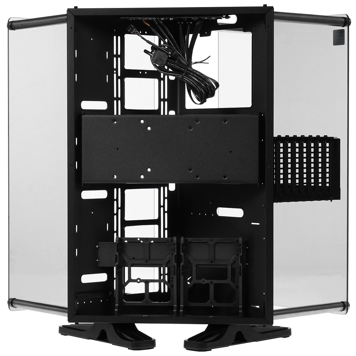 Корпус Thermaltake Core P90 TG Edition, Midi Tower, ATX, Black, 3x3.5"/2x2.5", 2xUSB3.0, 2xUSB2.0