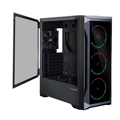Корпус Zalman Z8 TG, Midi Tower, ATX, Black, 4x2.5"/2x3.5", USB2.0, 2xUSB3.0